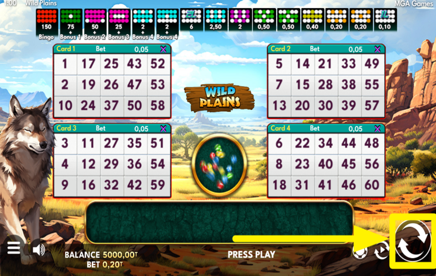 Wild Plains ENTREZ DANS L'ACTION!