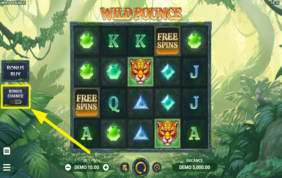 Wild Pounce AUGMENTE VOS CHANCES !