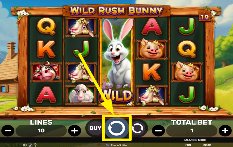 Wild Rush Bunny TOURNEZ POUR LA VICTOIRE !