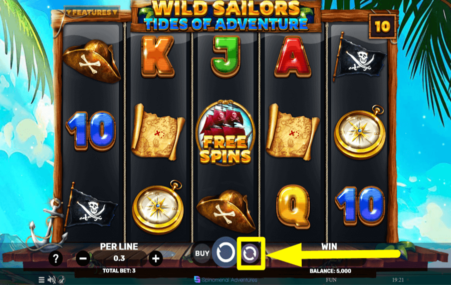 Wild Sailors Tides of Adventure PROCÉDER À LA LECTURE AUTOMATIQUE.