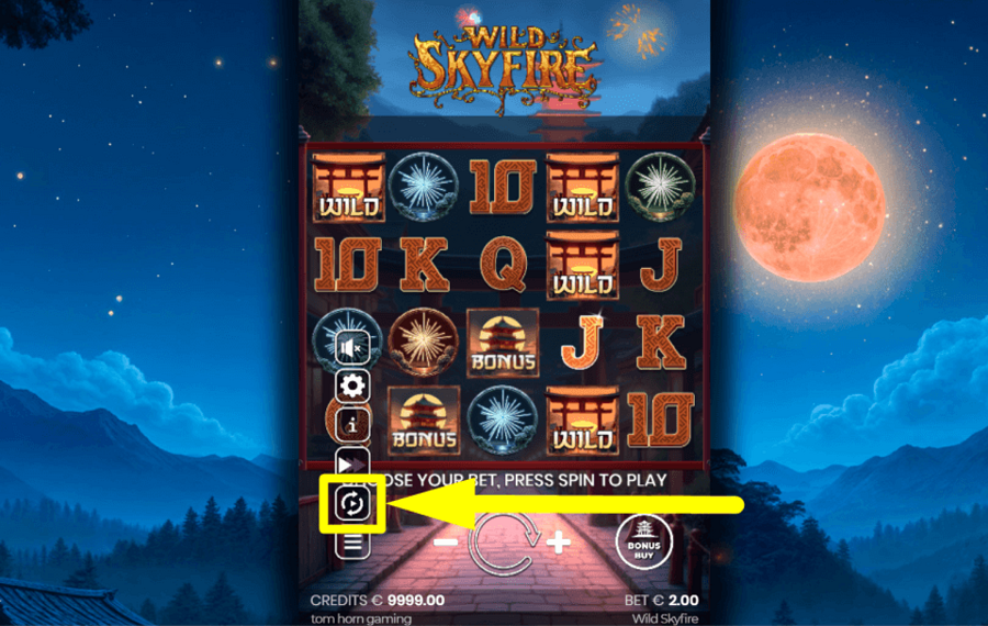 Wild Skyfire ПРОДОЛЖИТЬ АВТОМАТИЧЕСКИ.