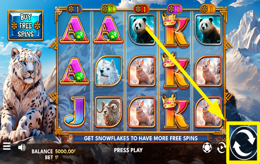 Wild Snow Spin ¡ENTRE EN LA ACCIÓN!