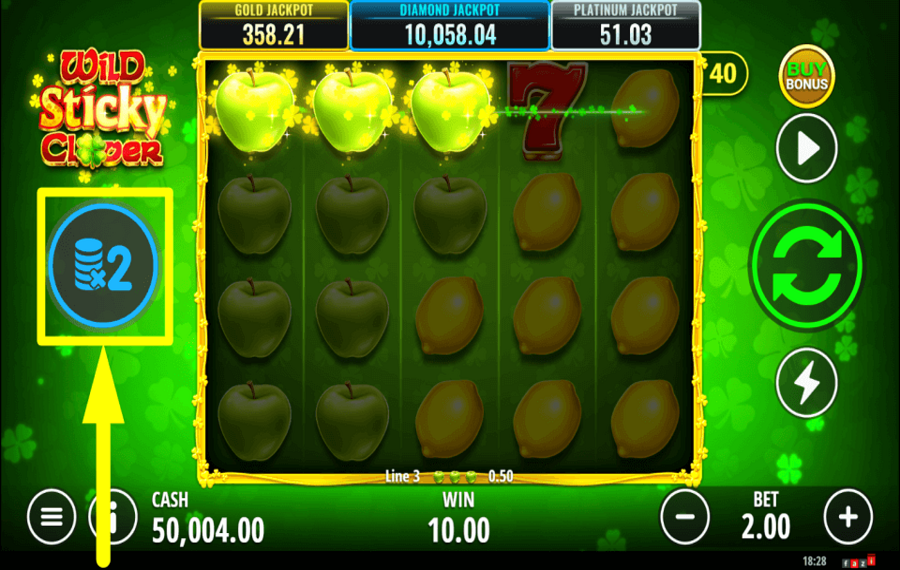 Wild Sticky Clover STAKE YOUR REWARDS.