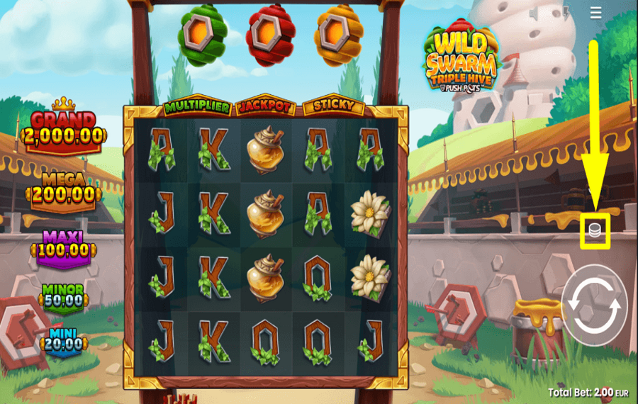 Wild Swarm Triple Hive GEBEN SIE IHRE WETTE AB.