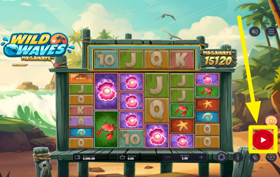 Wild Waves Megaways SPIN TO WIN!