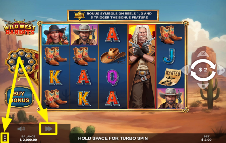 Wild West Bandits BRINGEN SIE MEHR SPIELQUALITÄT INS SPIEL.