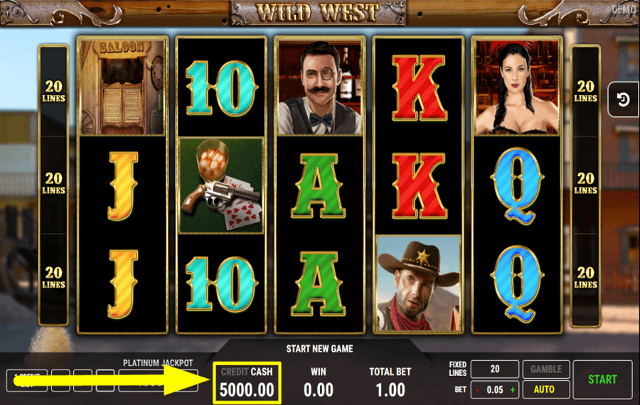 Wild West SÉLECTIONNEZ LE FORMAT DE VISUALISATION.