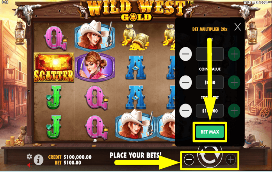 Wild West Gold ALLEZ-Y À TOUT FOND.