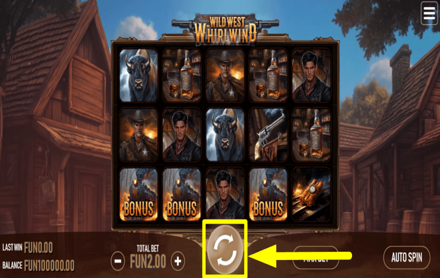 Wild West Whirlwind CLAIM THE PRIZE.