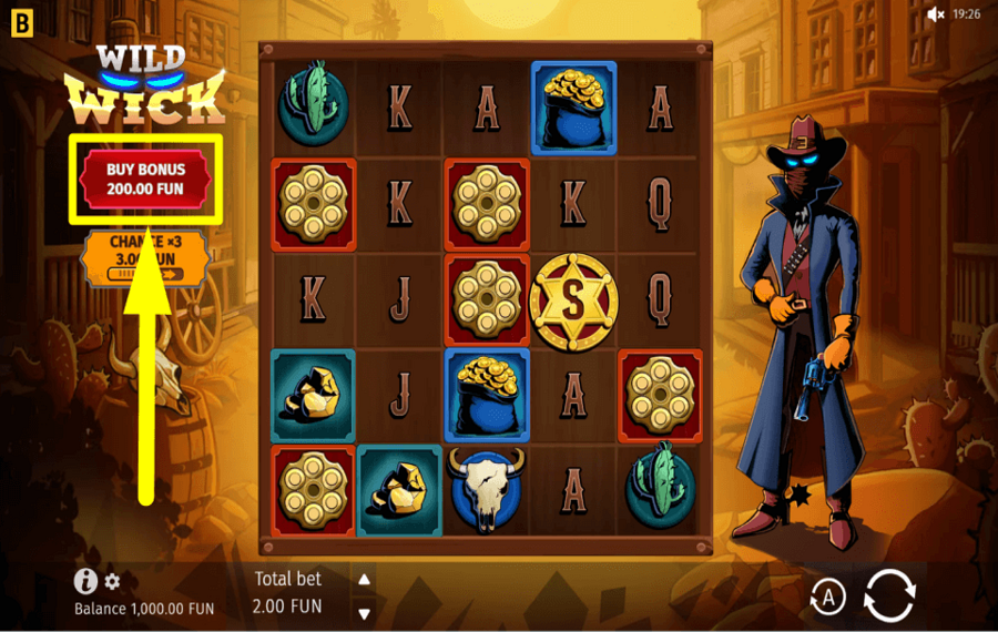 Wild Wick ACHETEZ LE BONUS.