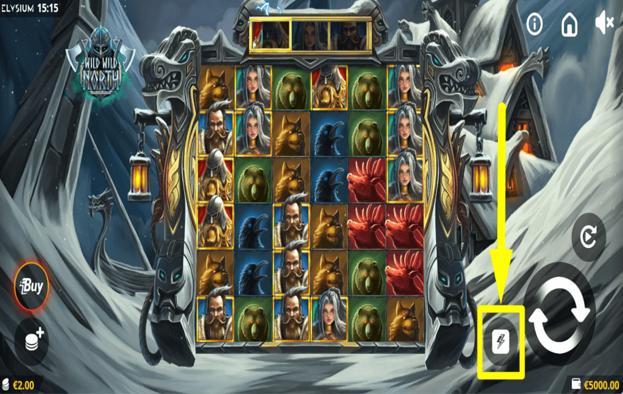 Wild Wild North CHANGER LA VITESSE D'ESSORAGE.