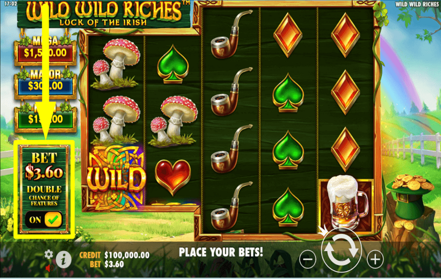 Wild Wild Riches DOUBLEZ VOS CHANCES.