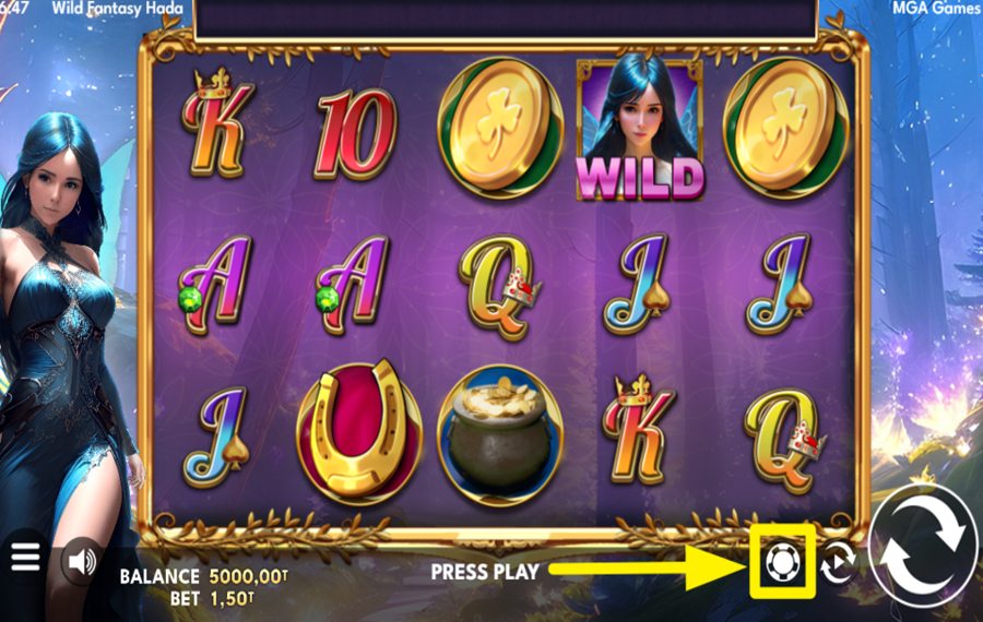 Wild Wonderful Fairy ELIGE UN IMPORTE DE APUESTA.