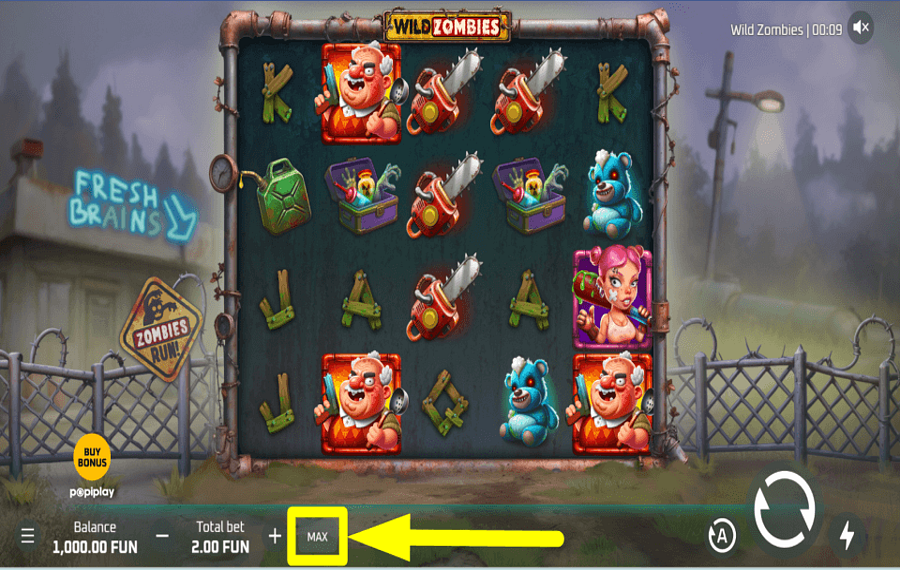 Wild Zombies СТАВЬТЕ БОЛЬШЕ МОНЕТ.