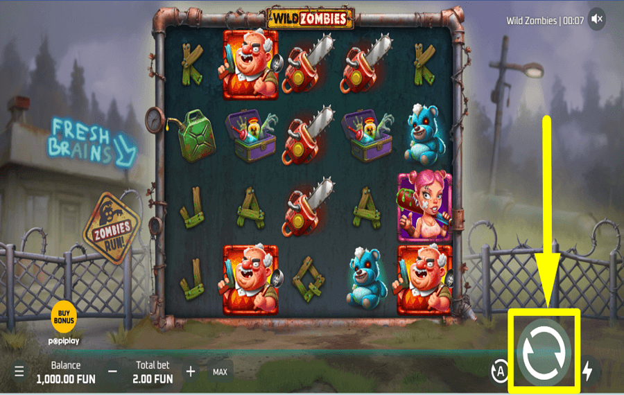 Wild Zombies НАЧНИТЕ ИГРАТЬ В АЗАРТНЫЕ ИГРЫ.