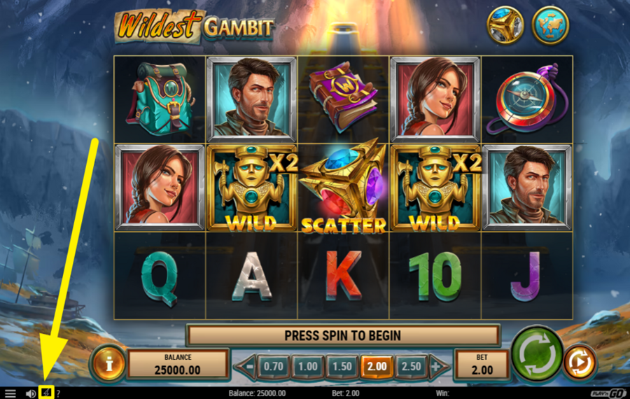 Wildest Gambit CHANGER LA VITESSE.