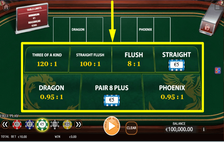 Win 3 Cards PROMETE SUS MONEDAS.