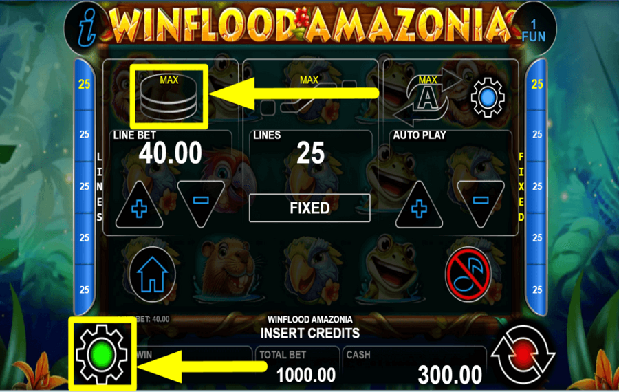 Winflood Amazonia APLICAR APUESTAS DE ALTO NIVEL.