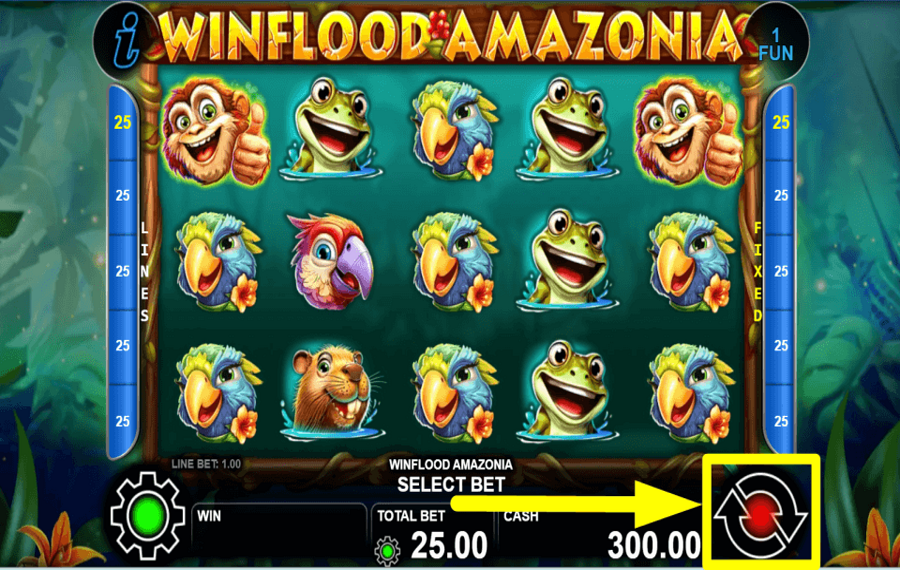 Winflood Amazonia INTENTAR GANAR.