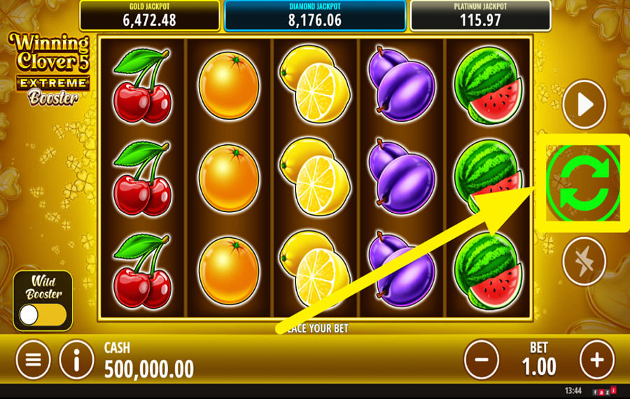 Winning Clover 5 Extreme Booster さあ、ゲームを始めよう！
