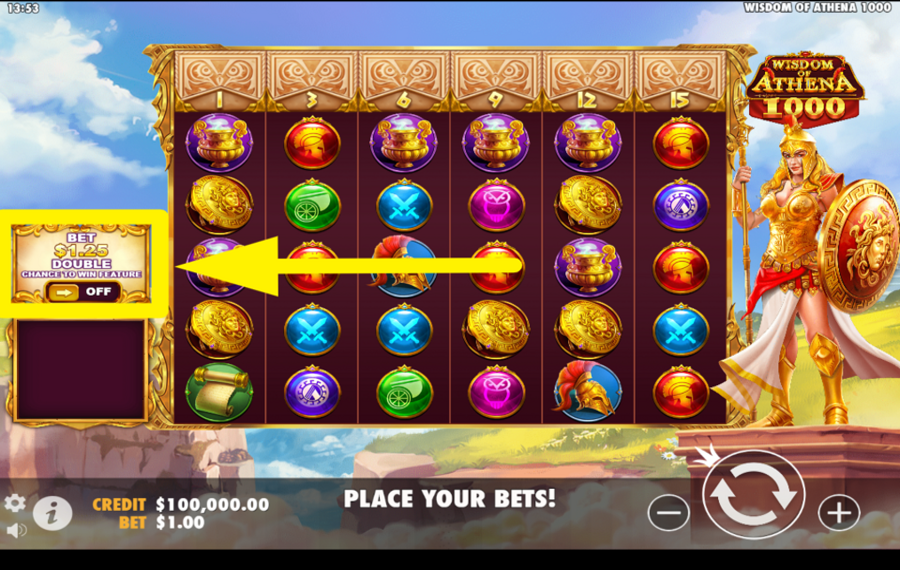 Wisdom of Athena 1000 ACTIVAR LA APUESTA ANTE.