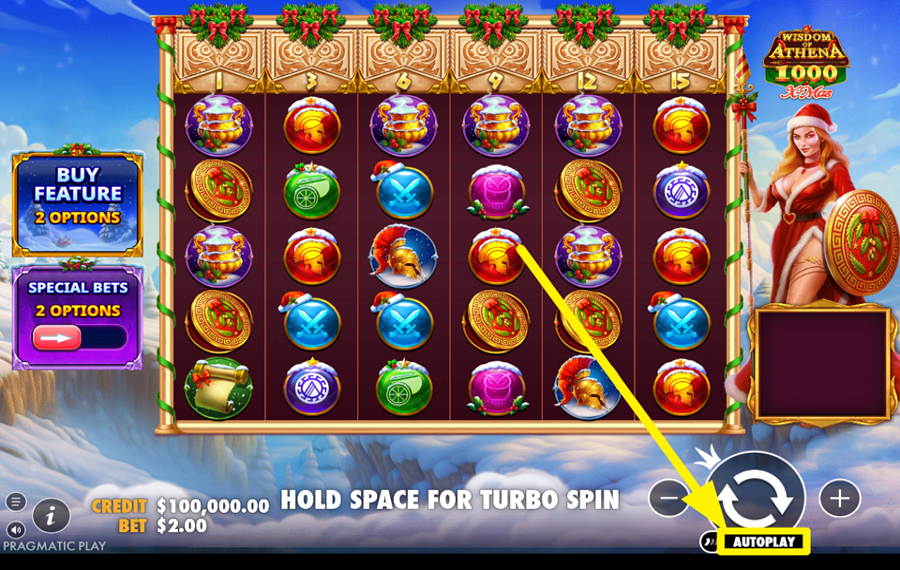 Wisdom of Athena 1000 Xmas ИСПОЛЬЗУЙТЕ АВТОМАТИЧЕСКИЕ ВРАЩЕНИЯ.