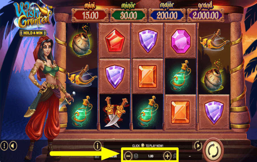 Wish Granted PLACE YOUR BET.