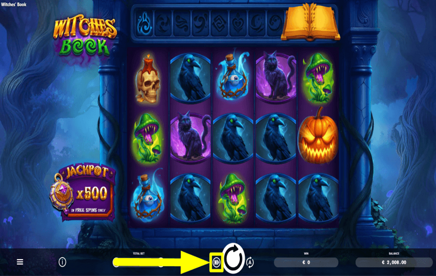 Witches Book TURN TURBO ON.