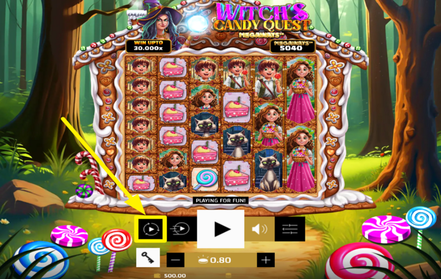 Witchs Candy Quest Megaways UTILIZE AUTOPLAY.