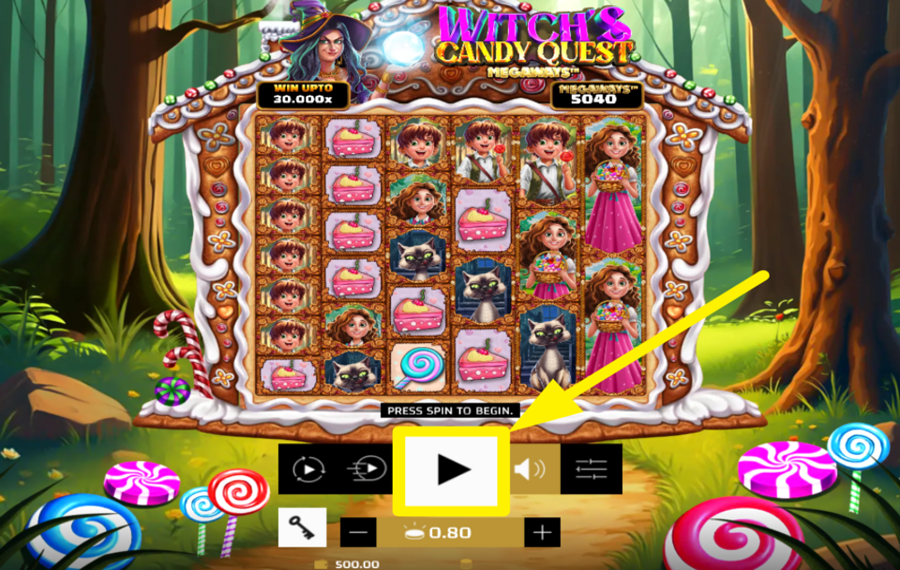Witchs Candy Quest Megaways JOIN THE SPINNING.
