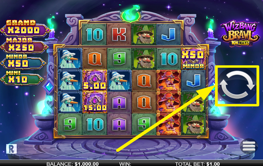 Wizbang Brawl 10K Ways SPIN TO WIN!