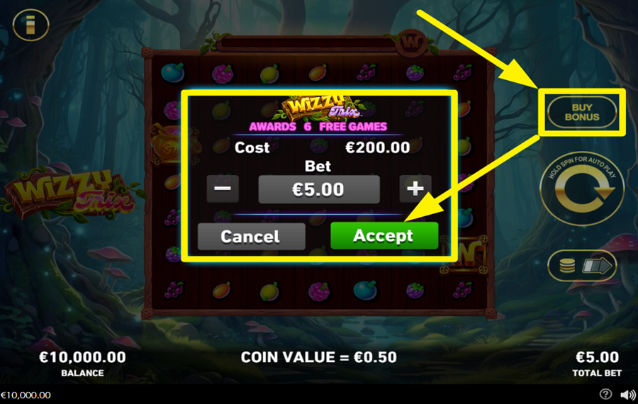 Wizzy Trix БЕСПЛАТНЫЕ ВРАЩЕНИЯ, БОЛЬШЕ ВЫИГРЫШЕЙ?