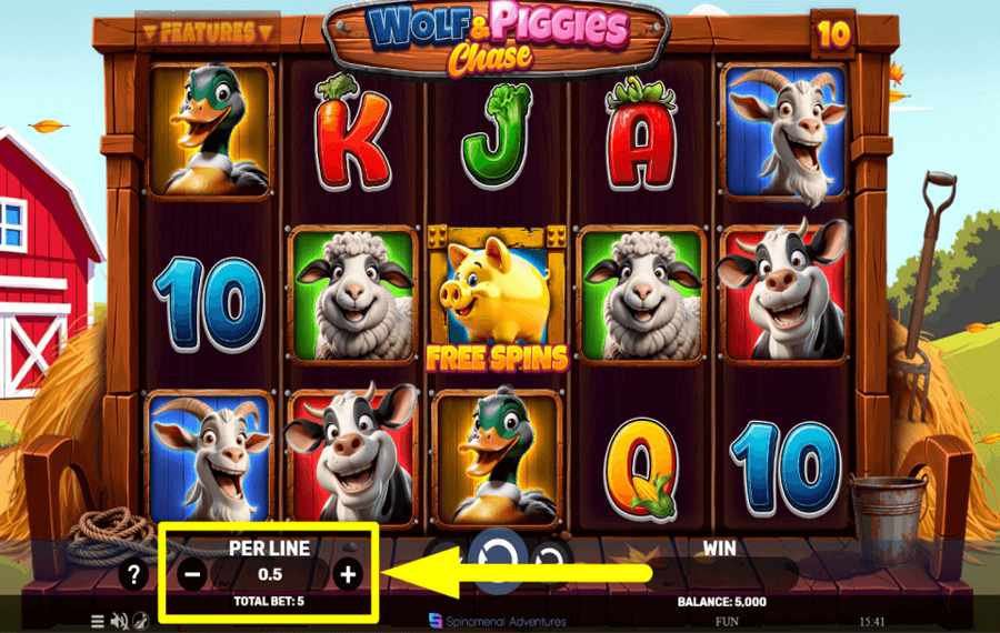 Wolf and Piggies Chase SÉLECTIONNEZ LE JEU.