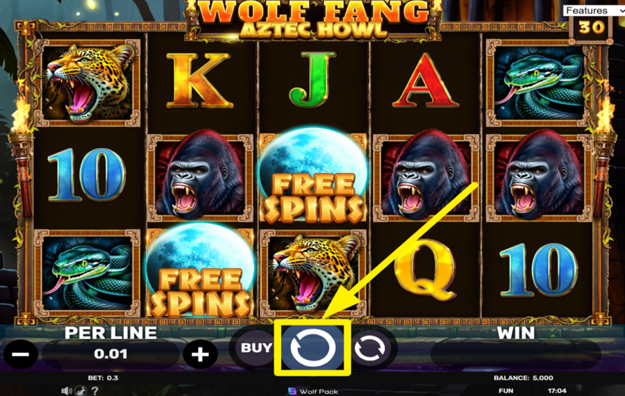 Wolf Fang Aztec Howl TOURNER POUR RÉUSSIR.