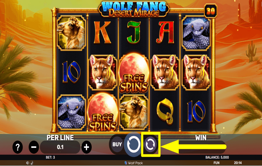 Wolf Fang Desert Mirage USE AUTOPLAY.