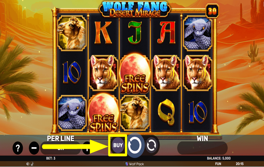 Wolf Fang Desert Mirage BUY THE BONUS.