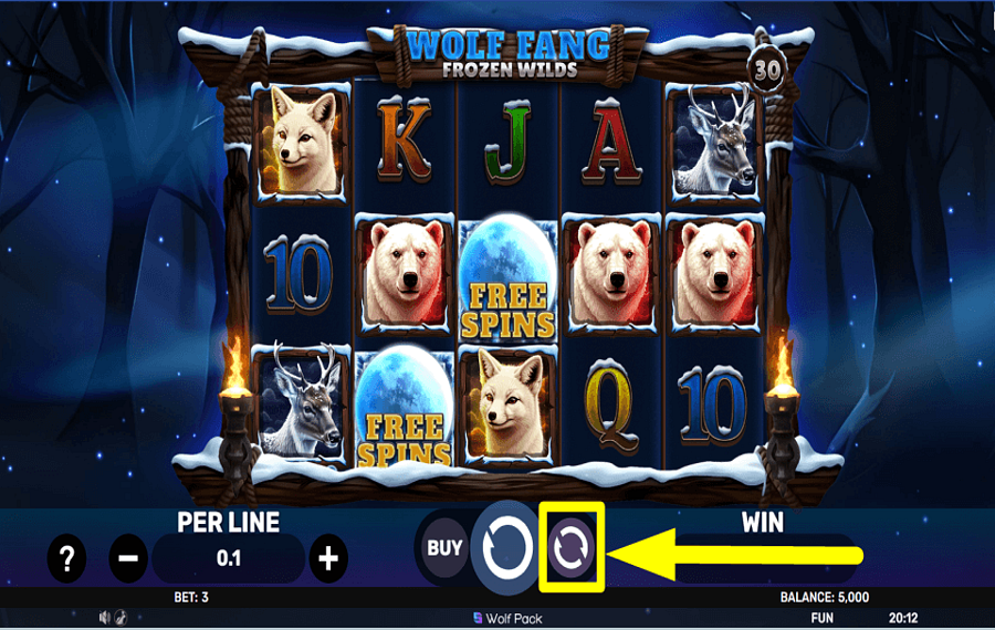 Wolf Fang Frozen Wilds ВКЛЮЧИТЬ АВТОВОСПРОИЗВЕДЕНИЕ.