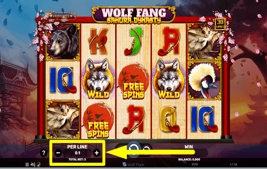 Wolf Fang Sakura Dynasty HAGA SU APUESTA.