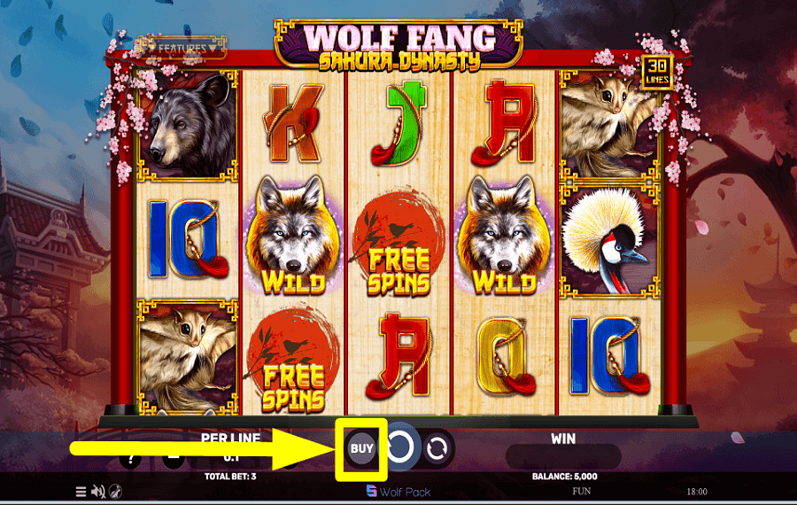 Wolf Fang Sakura Dynasty PAGA POR TURNOS EXTRA.