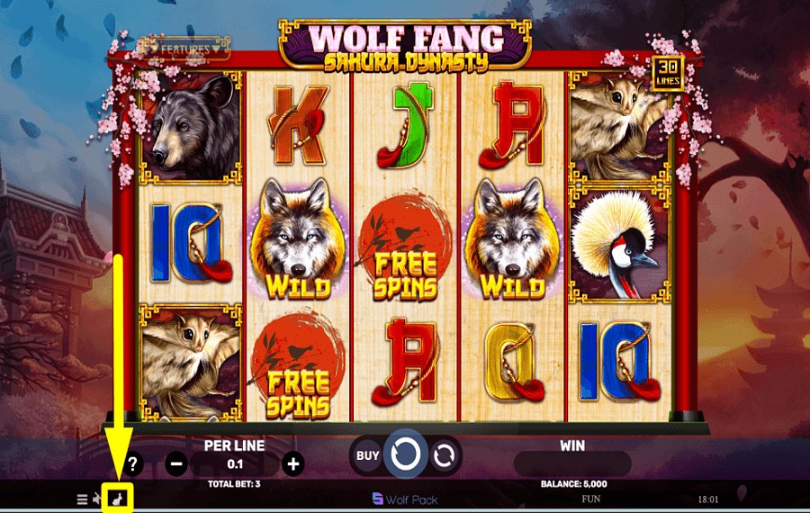 Wolf Fang Sakura Dynasty ACELERA EL RITMO.