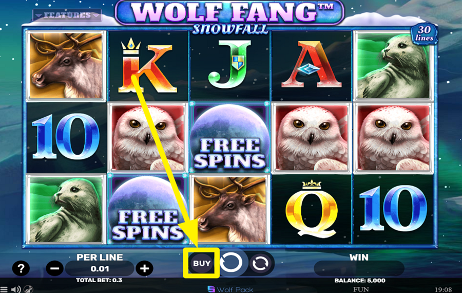 Wolf Fang Snowfall SBLOCCA I GIRI GRATUITI.