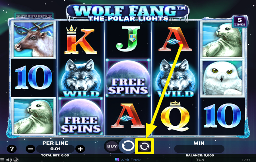 Wolf Fang The Polar Lights UTILIZE AUTOPLAY.