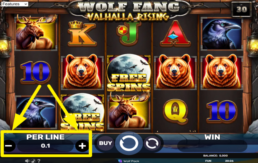 Wolf Fang Valhalla Rising DÉCIDEZ DE VOTRE MISE PAR LIGNE.