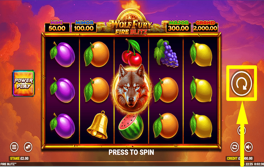 Wolf Fury Fire Blitz START GAMBLING.
