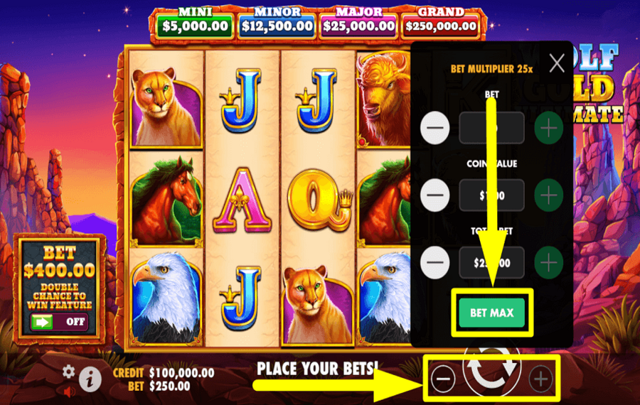 Wolf Gold Ultimate APUESTA LA APUESTA MÁXIMA.