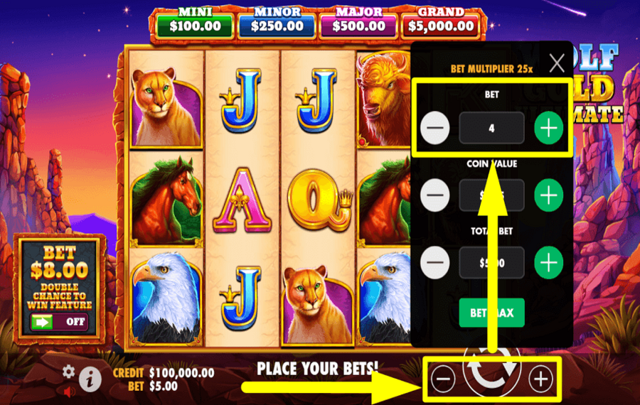 Wolf Gold Ultimate HAGA SU APUESTA.