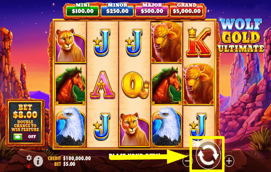 Wolf Gold Ultimate JUEGA EL JUEGO.