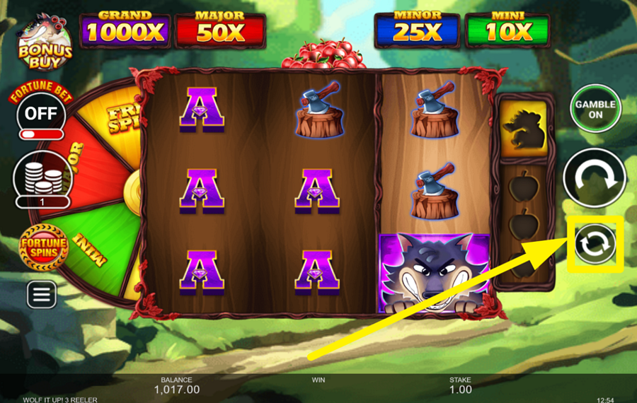 Wolf it Up 3 Reeler ACTIVER LA LECTURE AUTOMATIQUE.