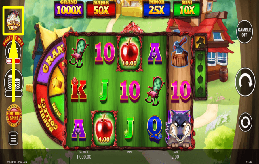 Wolf It Up Again ADQUIERE BONOS.