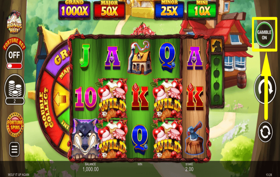 Wolf It Up Again INTENTO DE JUGAR.